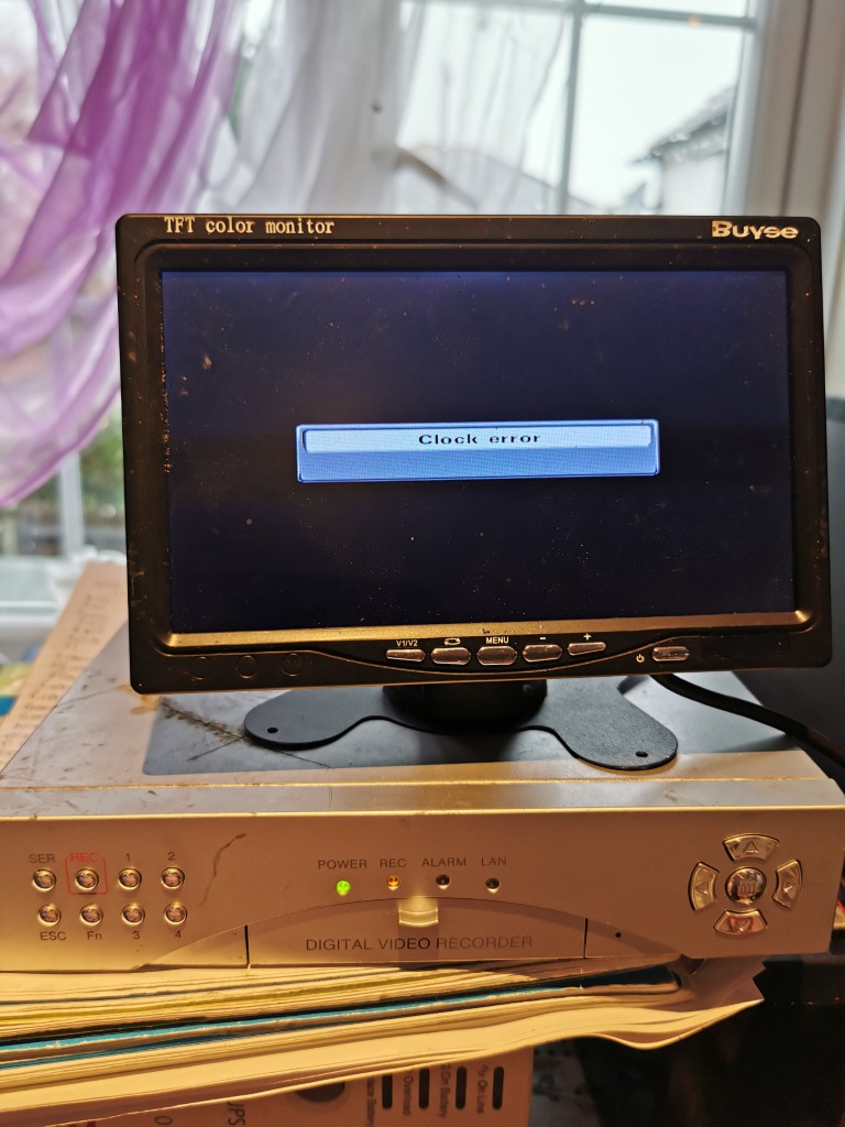 Vue / Memory Systems MRX-1001A CCTV analogue DVR - Click Image to Close